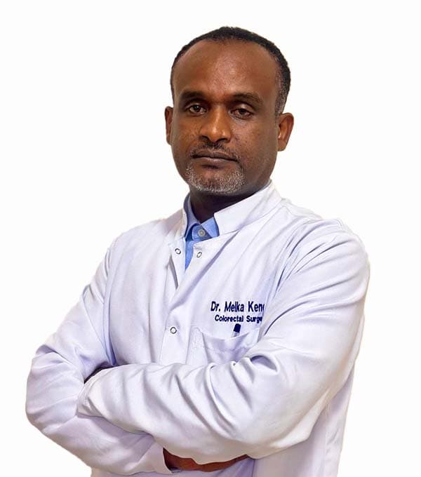 Dr. Melka Kenea Supha (Colorectal surgeon)